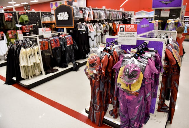 The halloween costume department. At the Target department store in Exeter Township Tuesday afternoo...