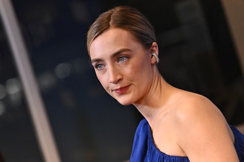 Saoirse Ronan at the Los Angeles premiere of "The Outrun" held at the Linwood Dunn Theater on Octobe...