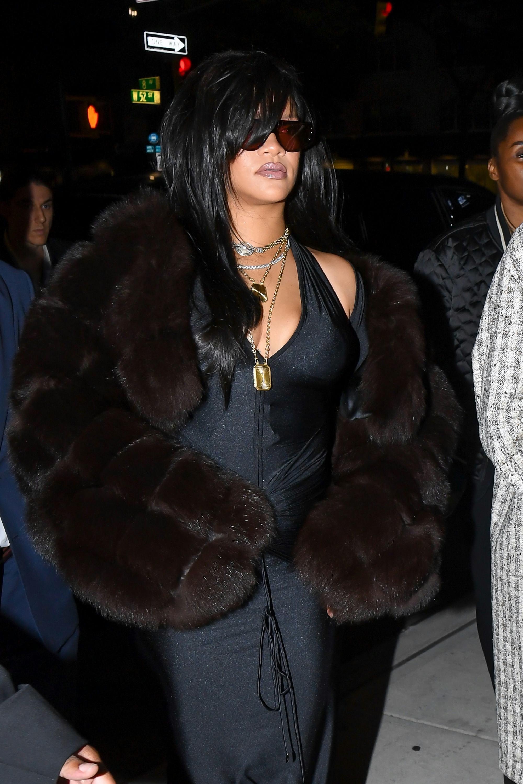 NEW YORK, NEW YORK - OCTOBER 04: Rihanna and ASAP Rocky seen out celebrating ASAP Rocky&rsquo;s Birthday o&hellip;