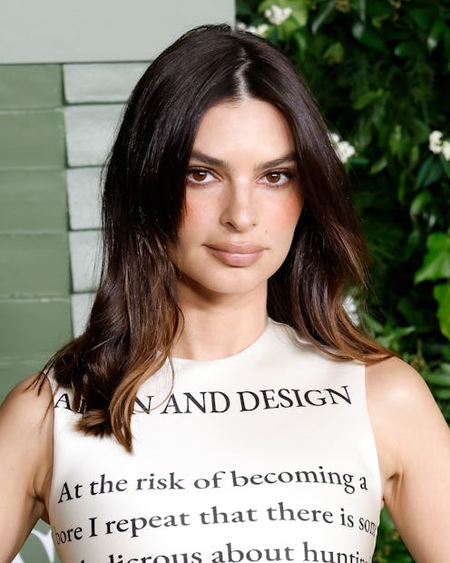 Emily Ratajkowski attends the 2024 WSJ Magazines Innovator Awards at Museum of Modern Art on October...