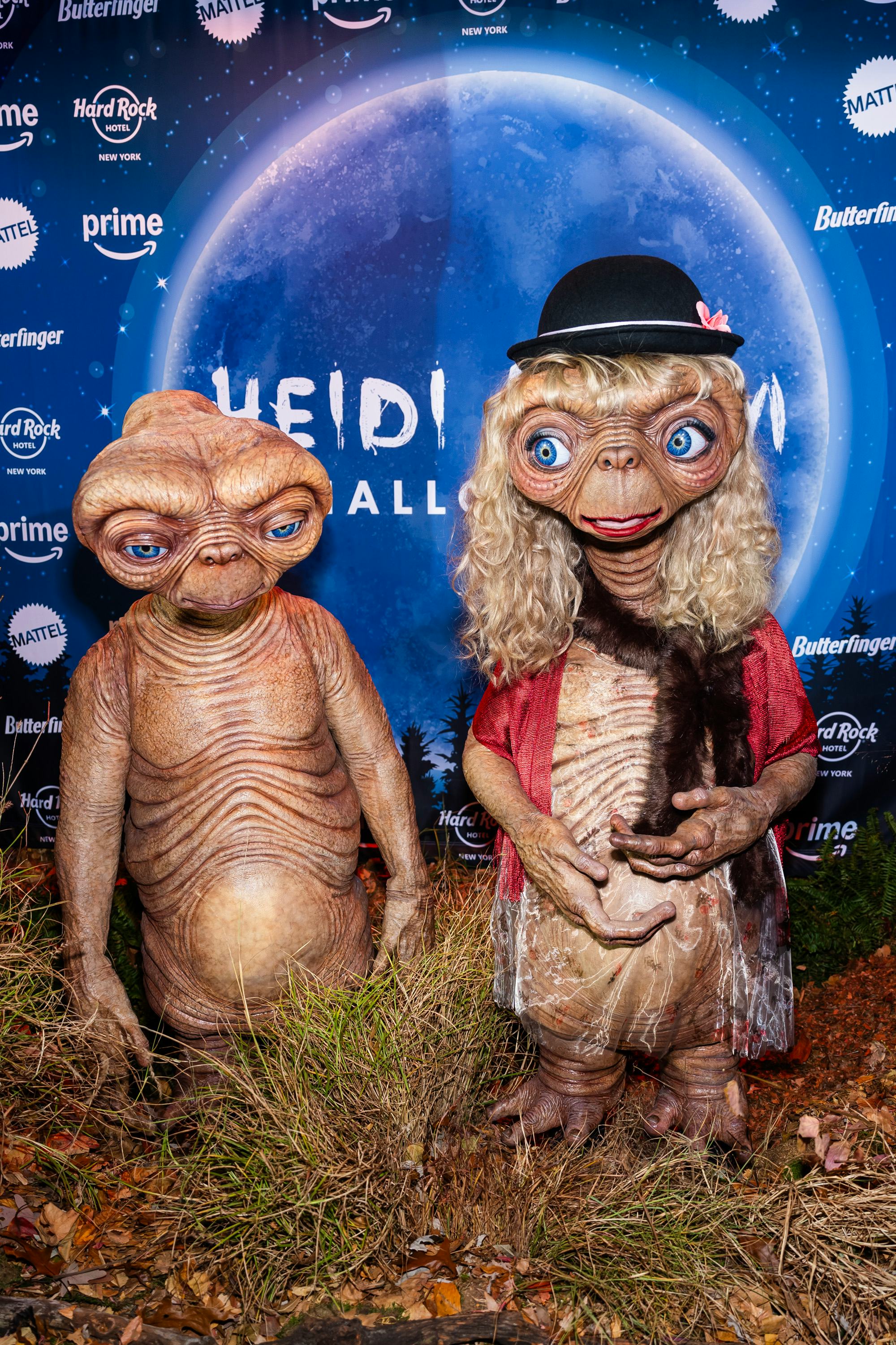 Tom Kaulitz (L) and Heidi Klum attend Heidi Klum&rsquo;s 23rd Annual Halloween Party at Hard Rock Hotel Ne&hellip;