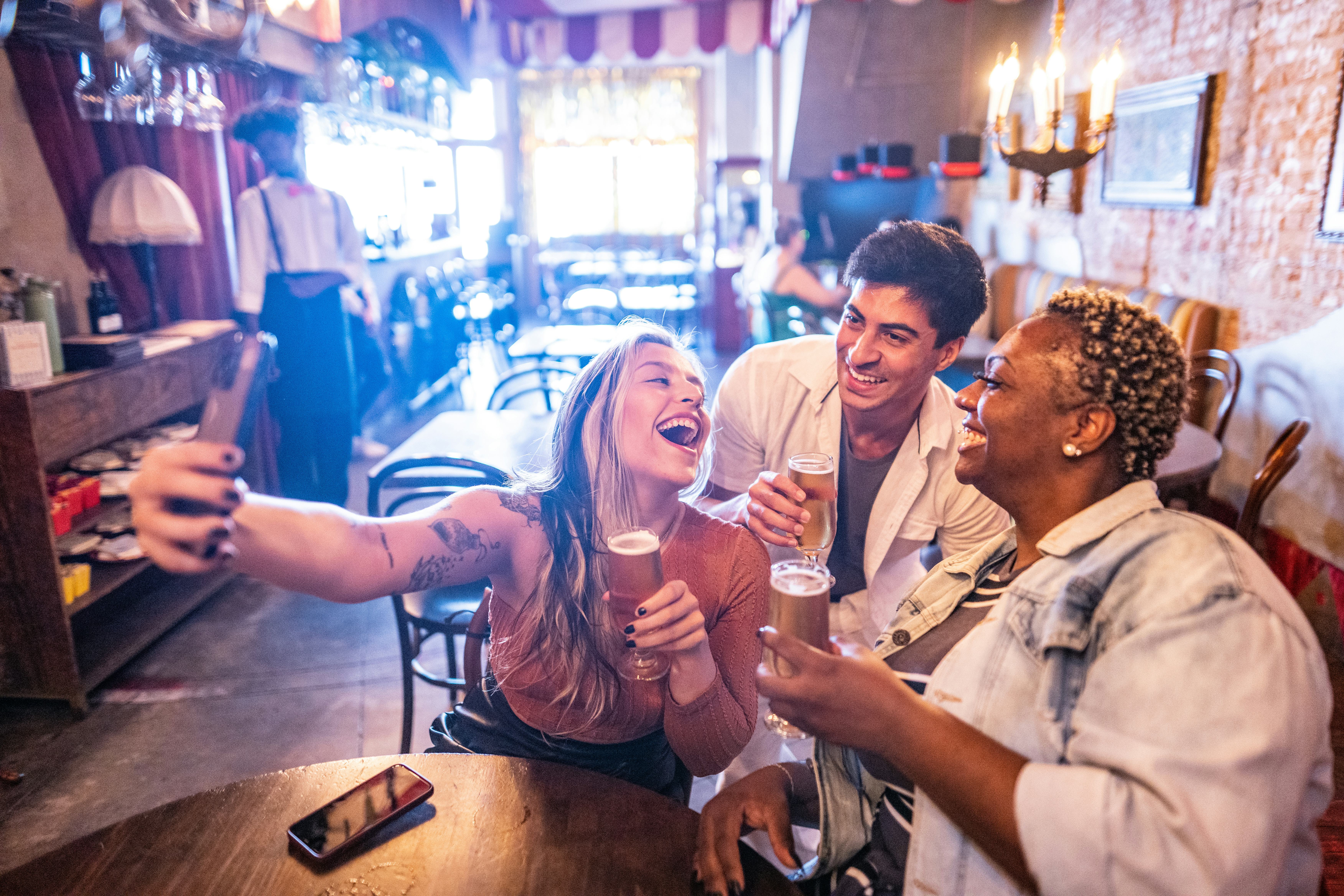 Aquarians blow off steam by connecting with friends.