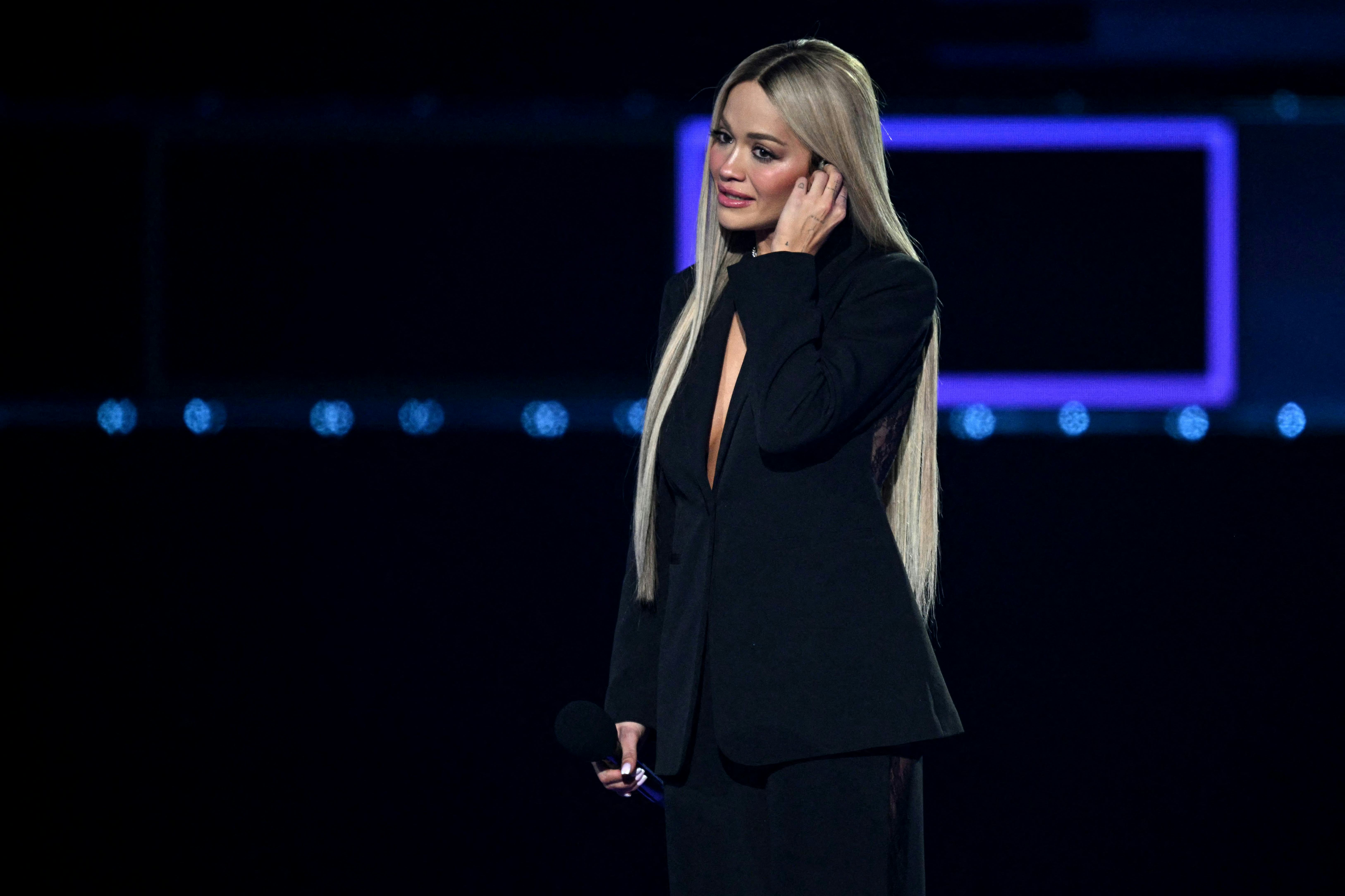 Rita Ora paid tribute to Liam Payne during the MTV EMAs.