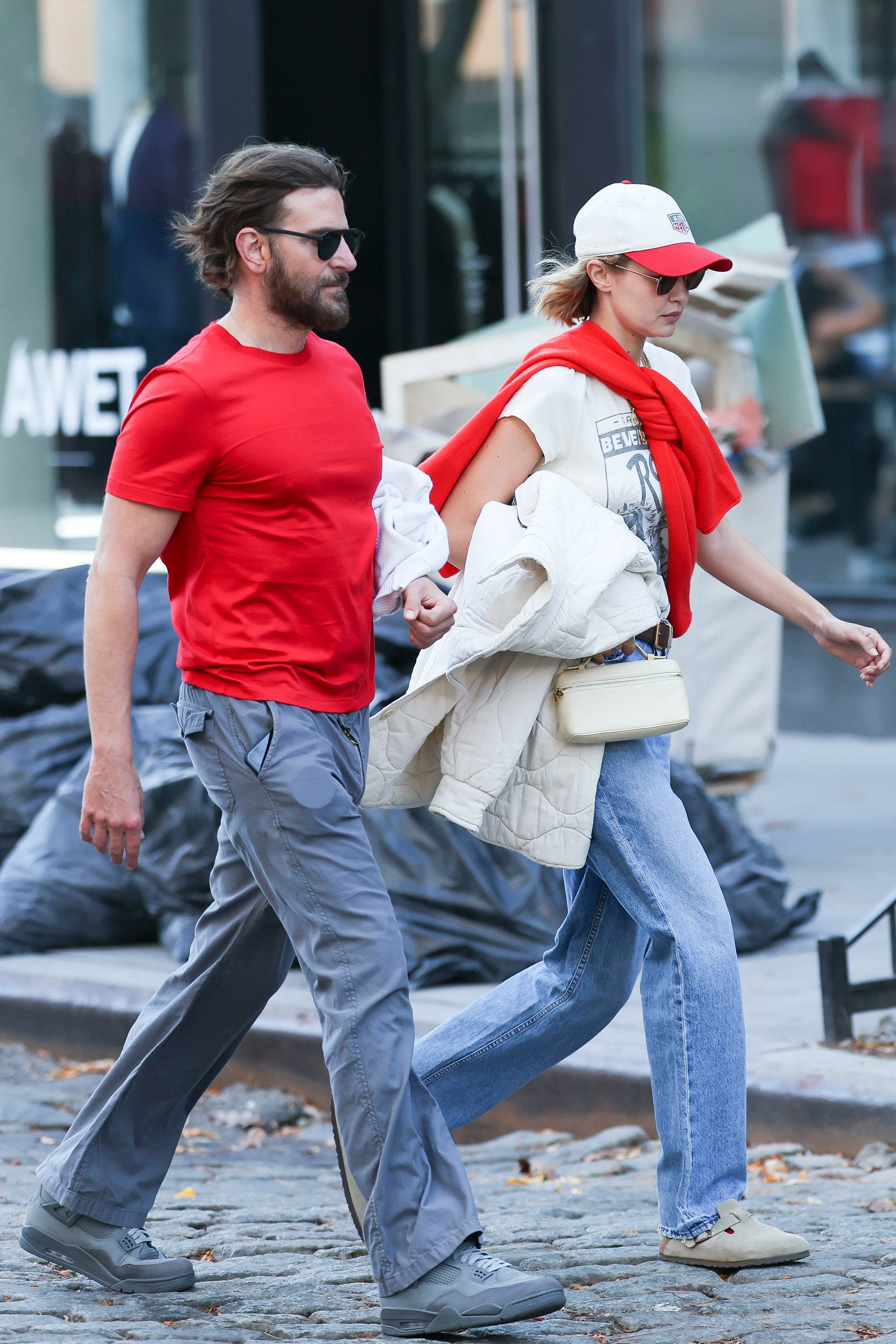 Gigi Hadid wore &ldquo;ugly&rdquo; shoes and matched with Bradley Cooper.