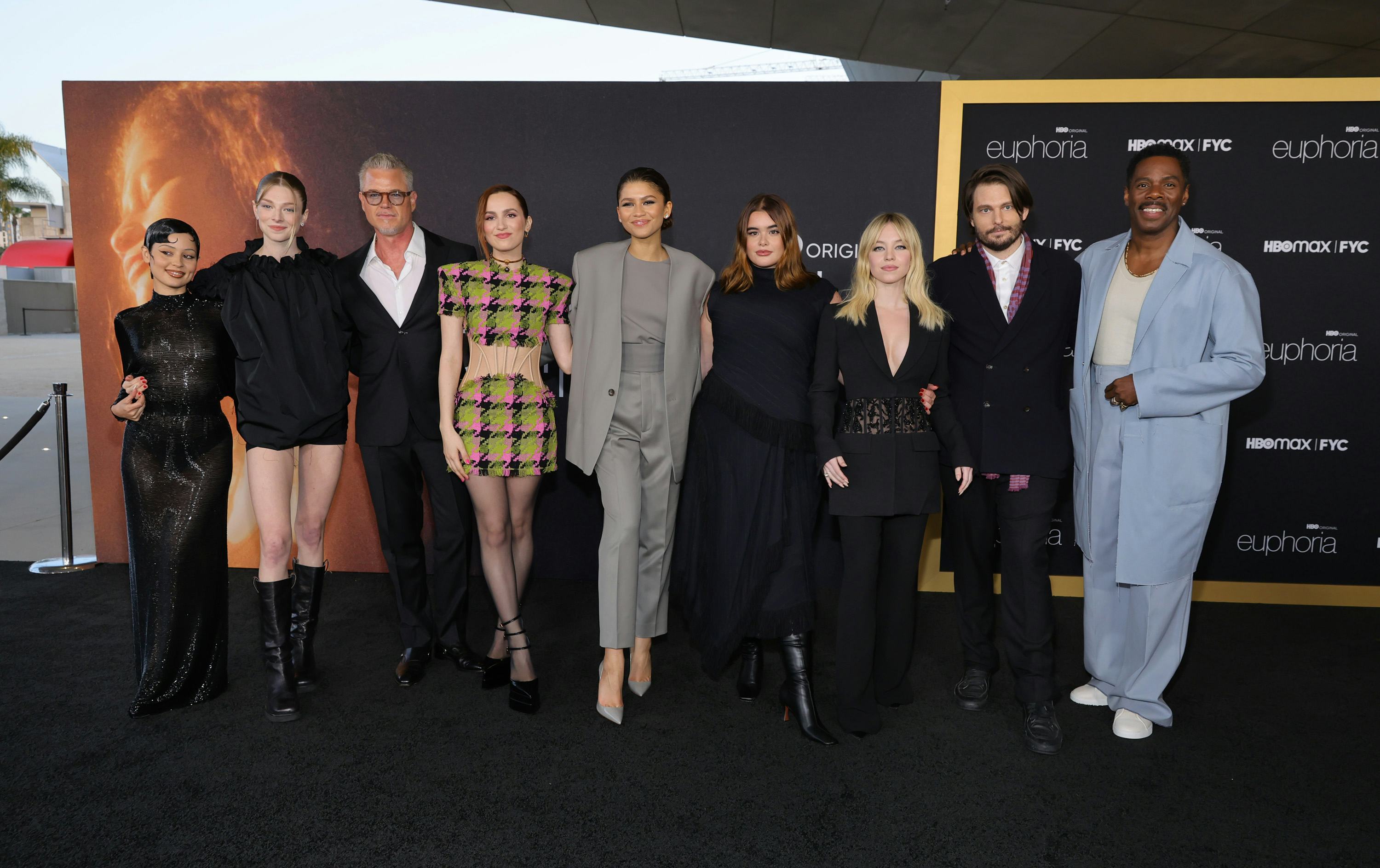 Alexa Demie, Hunter Schafer, Eric Dane, Maude Apatow, Zendaya, Barbie Ferreira, Sydney Sweeney, Sam&hellip;