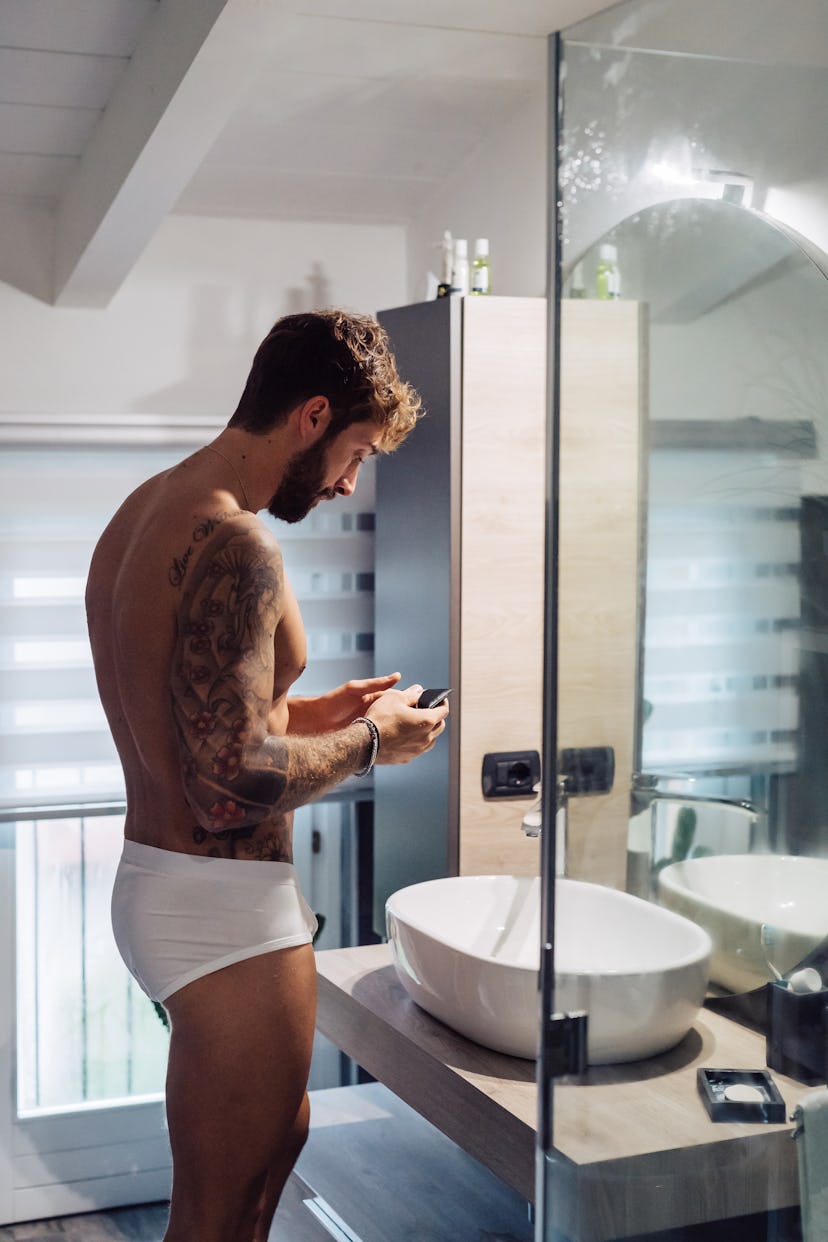 Outside of Close Friends, Luis says he has nowhere to openly take pride in his looks.