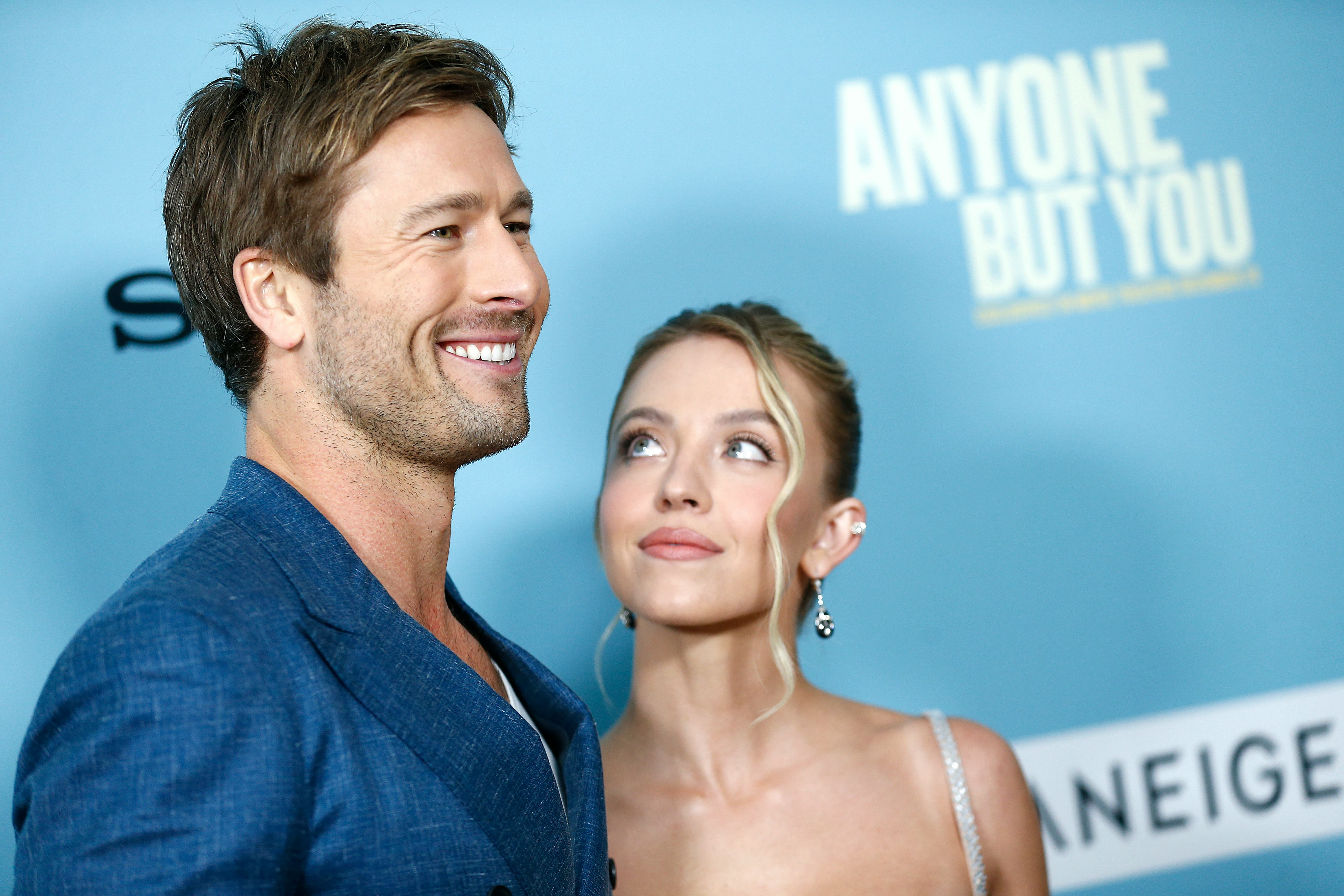 Glen Powell and Sydney Sweeney attend the &ldquo;Anyone But You&rdquo; New York premiere