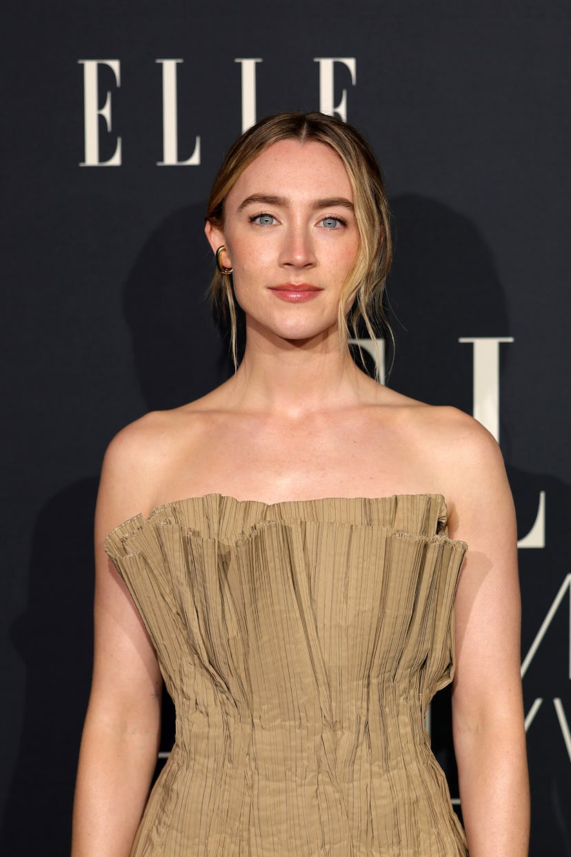 LOS ANGELES, CALIFORNIA - NOVEMBER 19: Saoirse Ronan attends the 2024 ELLE Women In Hollywood Celebr...