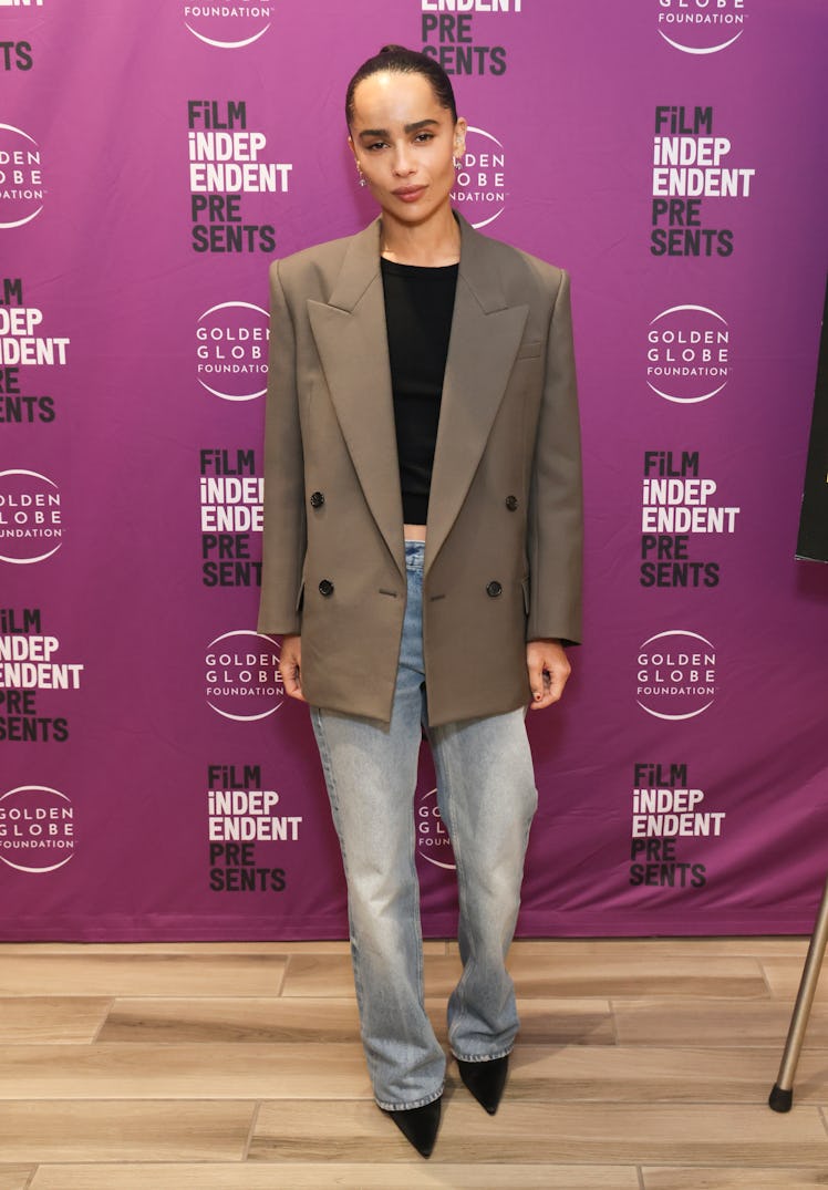 BEVERLY HILLS, CALIFORNIA - AUGUST 10: Zoë Kravitz attends the Film Independent Presents special scr...