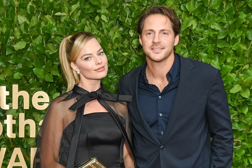 Margot Robbie welcomed her first child with her husband Tom Ackerley.