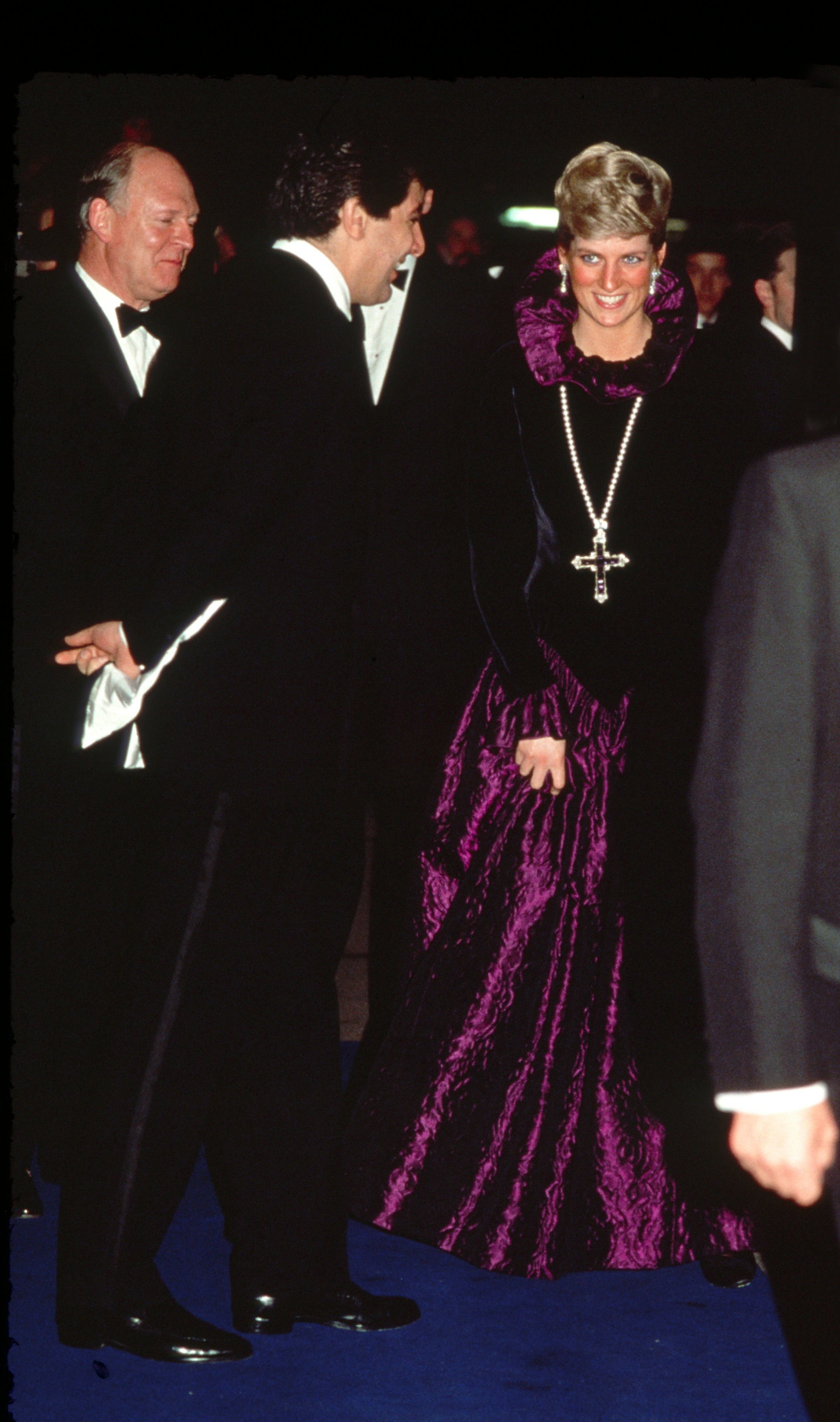 Diana, Princess Of Wales, Arriving At A Charity Gala Evening On Behalf Of Birthright At Garrard.  Th&hellip;