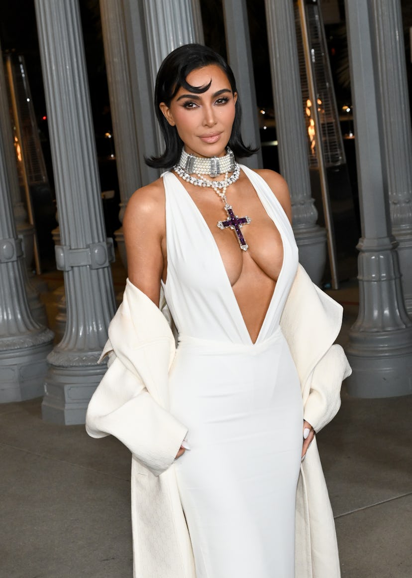 Kim Kardashian at the 2024 LACMA Art+Film Gala held at the Los Angeles County Museum of Art on Novem…