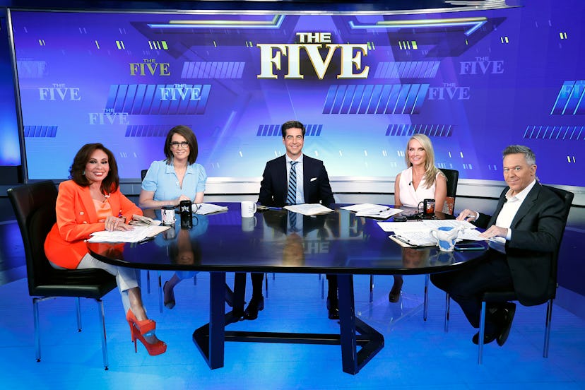 ‘The Five’ on Fox anchors includes Jeanine Pirro, Jessica Tarlov, Jesse Watters, Dana Perino and Gre…