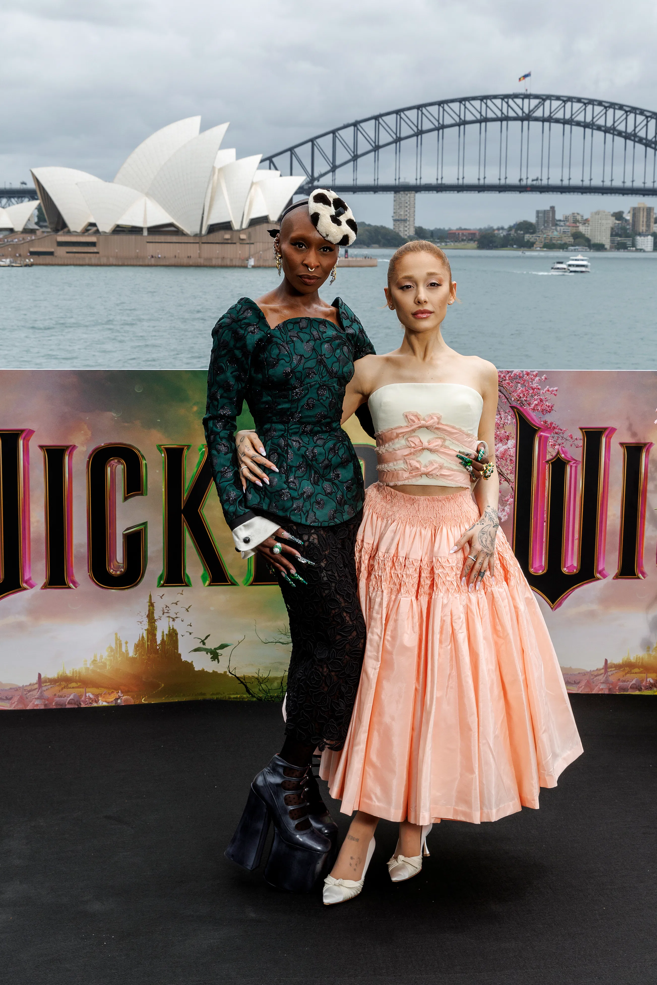 ariana grande maxi dress Ariana Grande's Coquette Dress Channels Glinda With a Cool Girl Edge