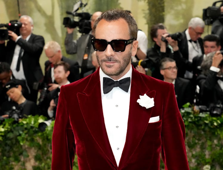NEW YORK, NEW YORK - MAY 06: Tom Ford attends the 2024 Met Gala Celebrating "Sleeping Beauties: Reaw...