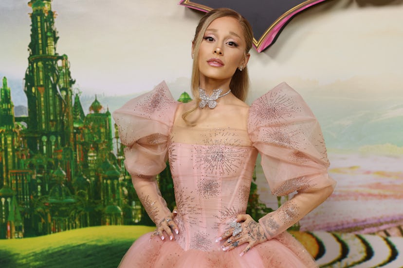 Ariana Grande at the Australian premiere of “Wicked”