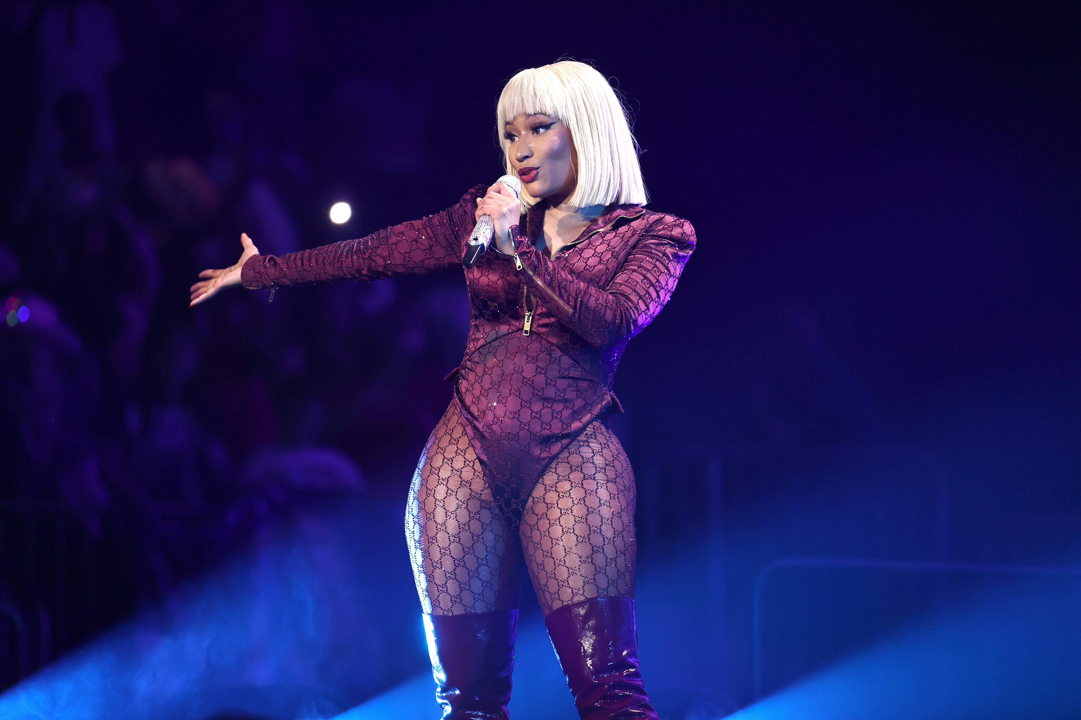 Nicki Minaj performs onstage during her Pink Friday 2 World Tour