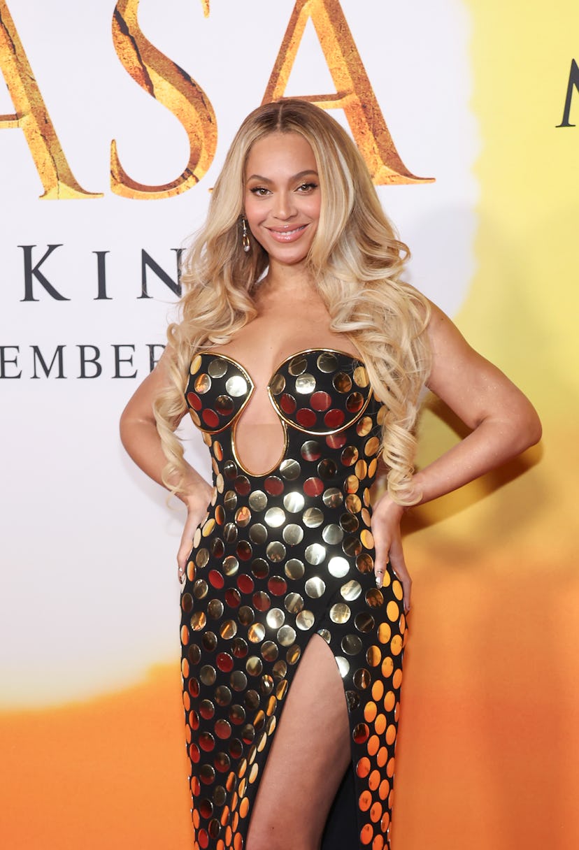 Beyoncé attends the Los Angeles premiere of Disney’s “Mufasa: The Lion King” at Dolby Theatre on Dec…