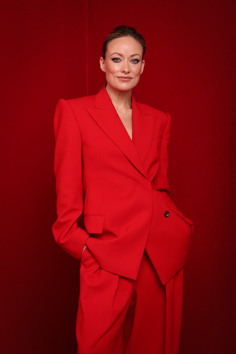 Olivia Wilde freed the nip and exposed her thong in an LBD.