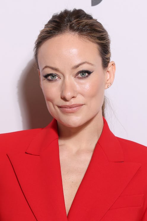 Olivia Wilde freed the nip and exposed her thong in an LBD.