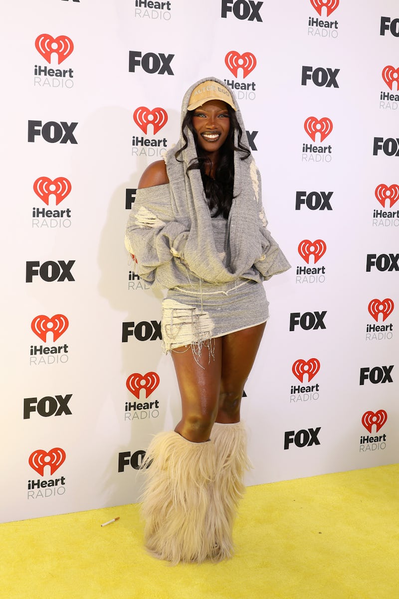 HOLLYWOOD, CALIFORNIA - APRIL 01: Doechii attends the 2024 iHeartRadio Music Awards at Dolby Theatre...