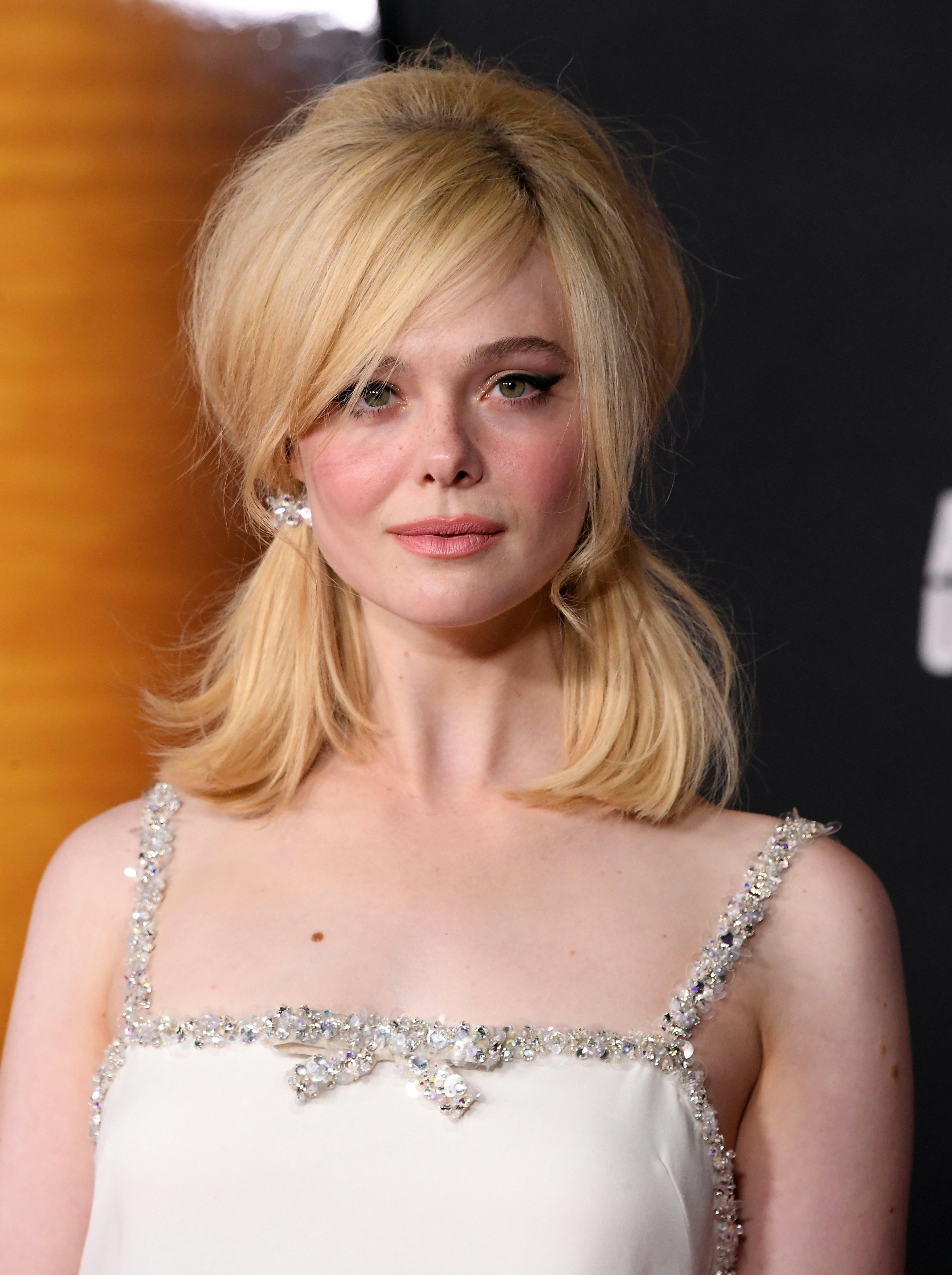 Elle Fannings Pigtails Are An Underrated Holiday Hairstyle