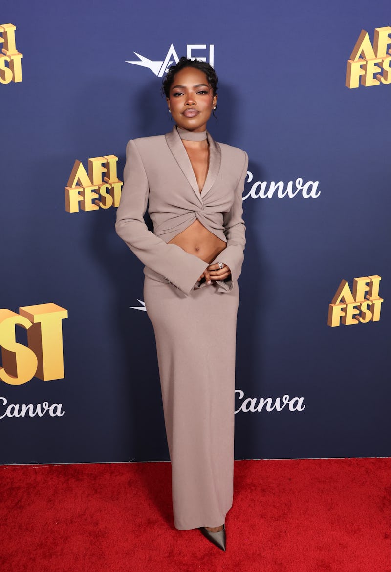 HOLLYWOOD, CALIFORNIA - OCTOBER 27: Ryan Destiny attends 2024 AFI Fest - "The Fire Inside" premiere ...