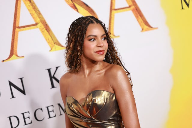 Blue Ivy Carter attends the Los Angeles premiere of Disney's "Mufasa: The Lion King."