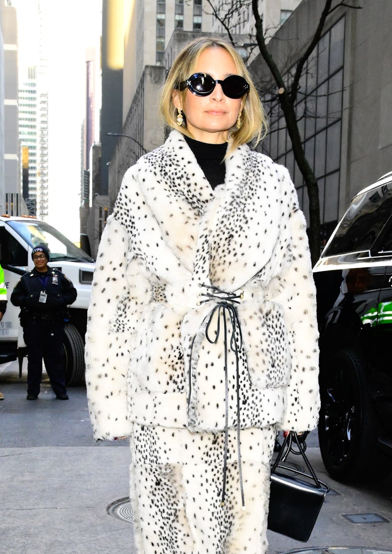 NEW YORK, NEW YORK - DECEMBER 09: Nicole Richie is seen outside "The Today Show" on December 09, 202...