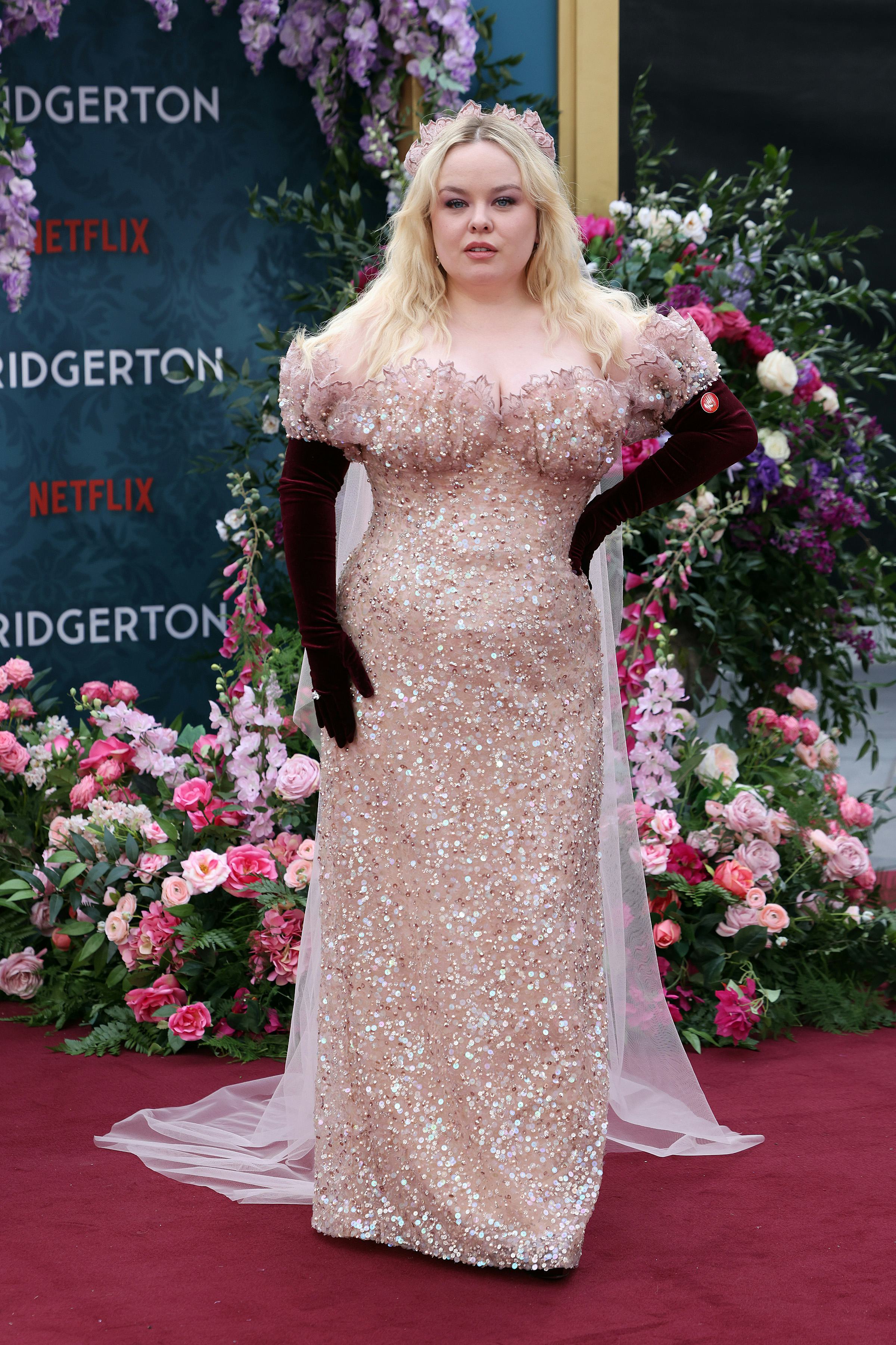 Nicola Coughlan attends the &ldquo;Bridgerton&rdquo; Season 3 - Part Two special screening at the Odeon Luxe Lei&hellip;