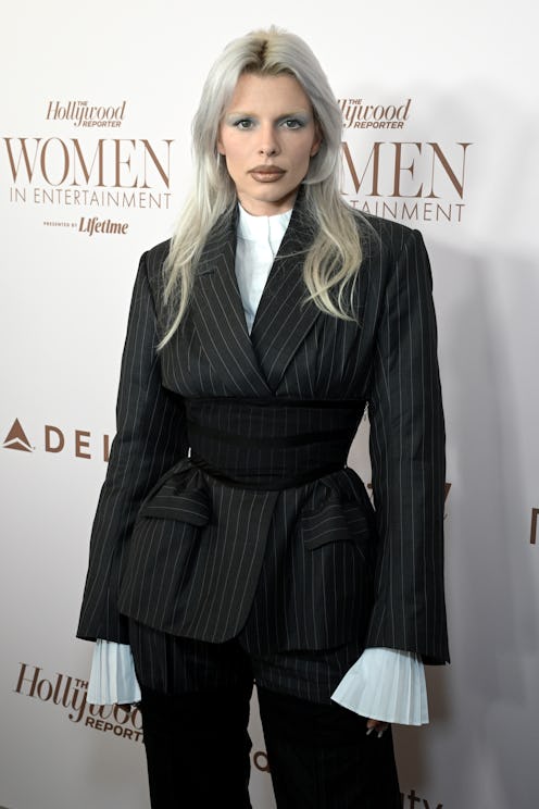 Julia Fox attends The Hollywood Reporter Women in Entertainment 2024 at The Beverly Hills Hotel on D...