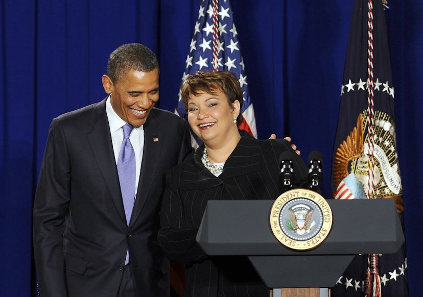President Barack Obama named Lisa Jackson the head of the Environmental Protection Agency.