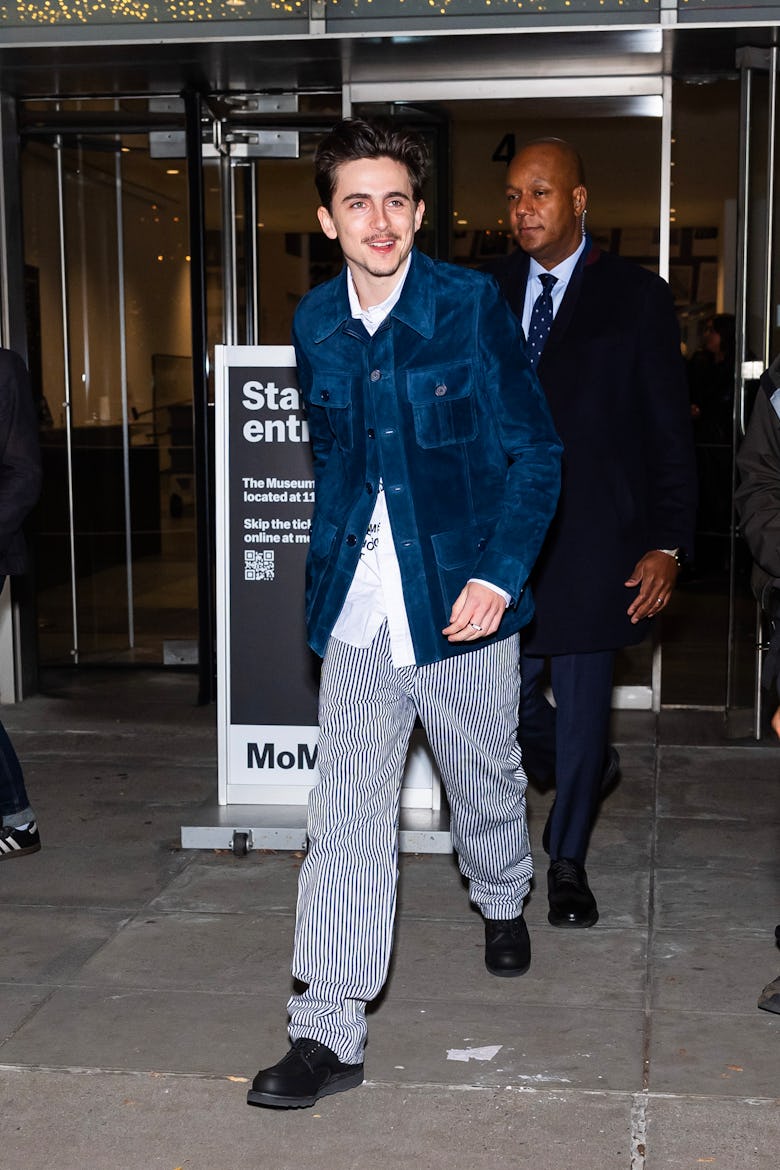 Timothée Chalamet's 'A Complete Unknown' Press Tour: See All the Fashion 5 new york new york
