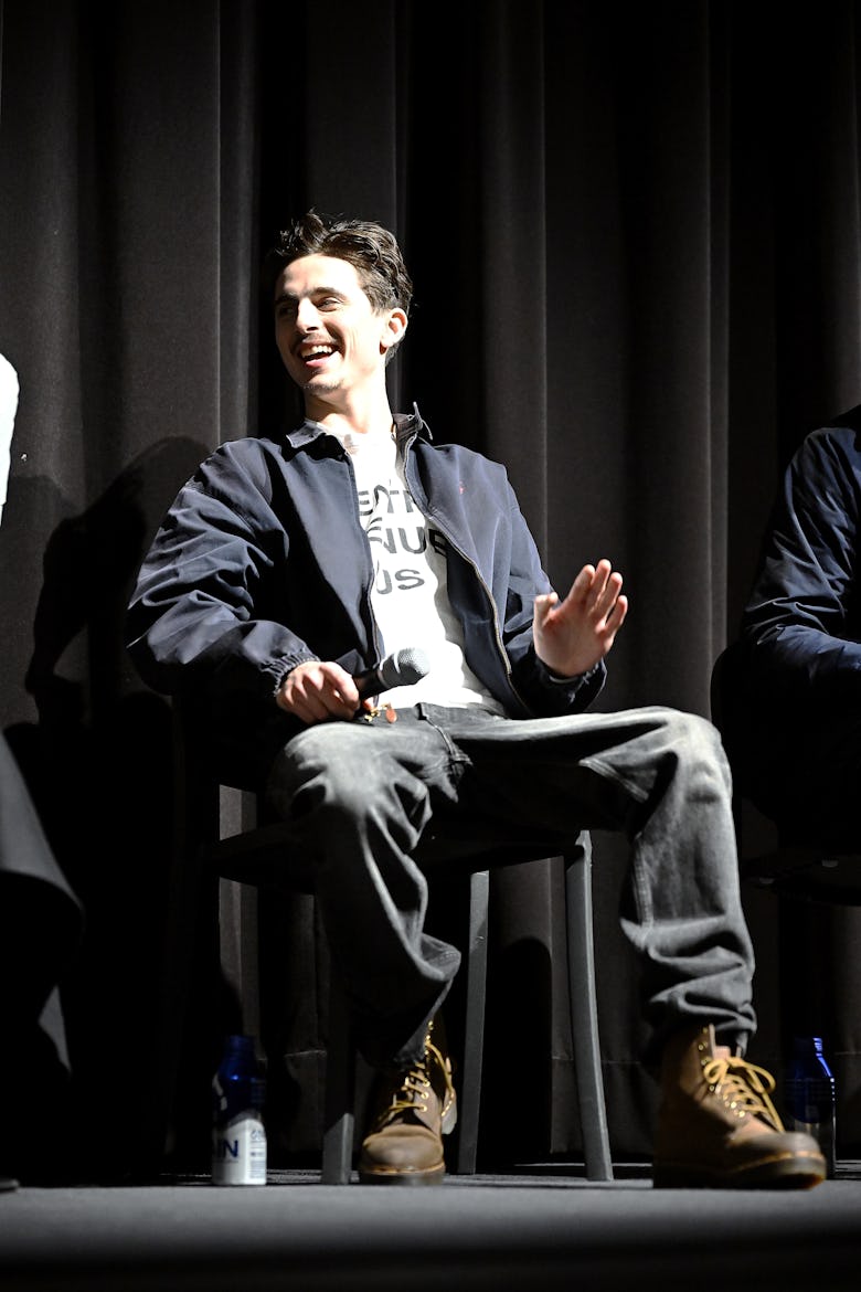Timothée Chalamet's 'A Complete Unknown' Press Tour: See All the Fashion 3 new york new york