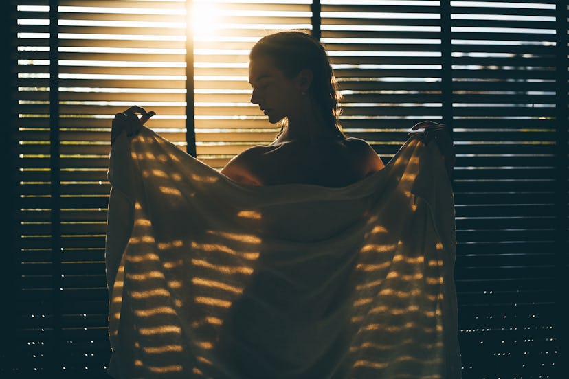 I tried having sex with the lights on.