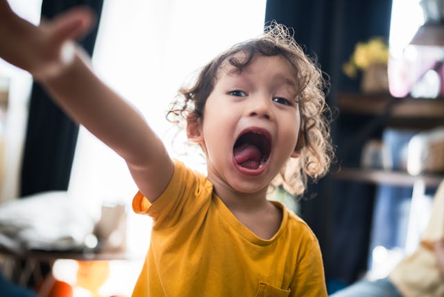 Asian Boy Laughing