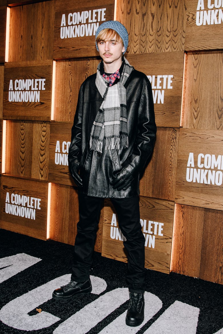 Timothée Chalamet's 'A Complete Unknown' Press Tour: See All the Fashion 4 timothee chalamet at the