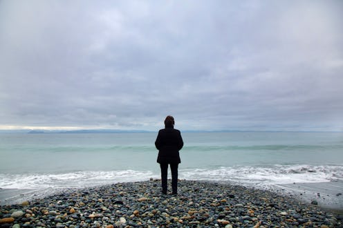 Canada British columbia French beach woman on beach released