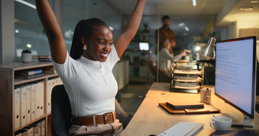 January’s energy will bring good things at work.