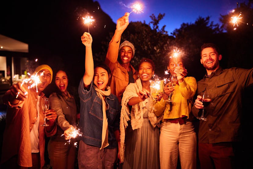 Focus on friends in January.