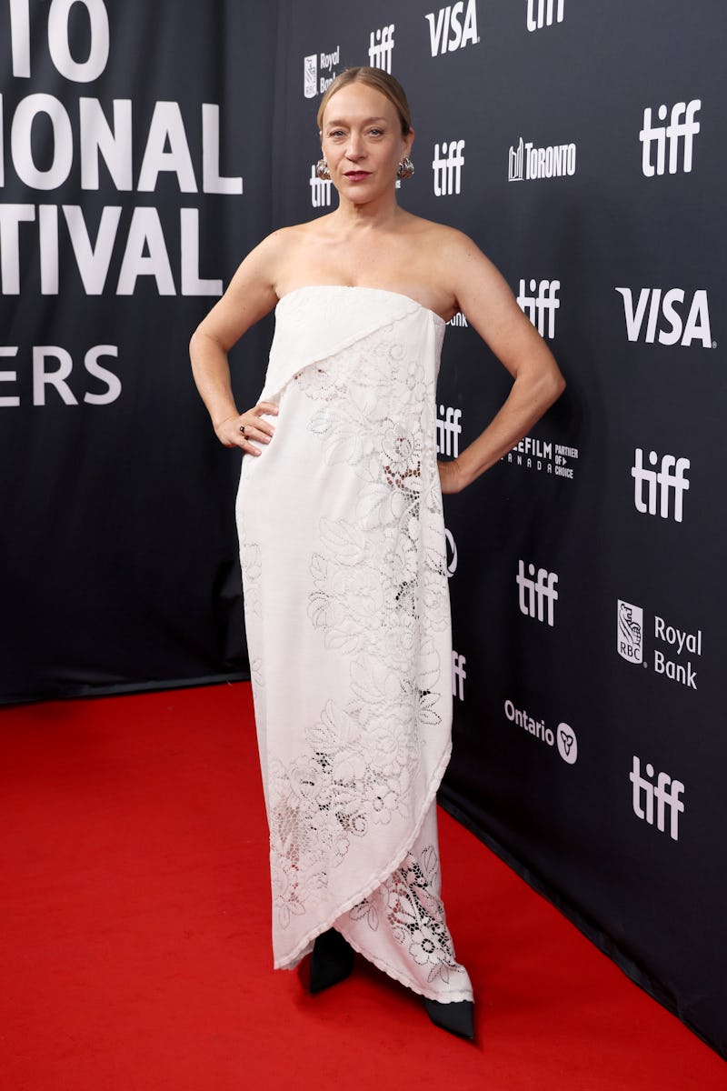 TORONTO, ONTARIO - SEPTEMBER 05: Chloë Sevigny attends the premiere of "Bonjour Tristesse" during th...