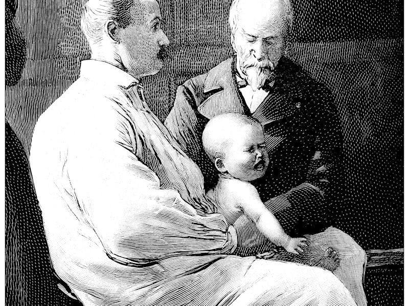 Antique image: Vaccination