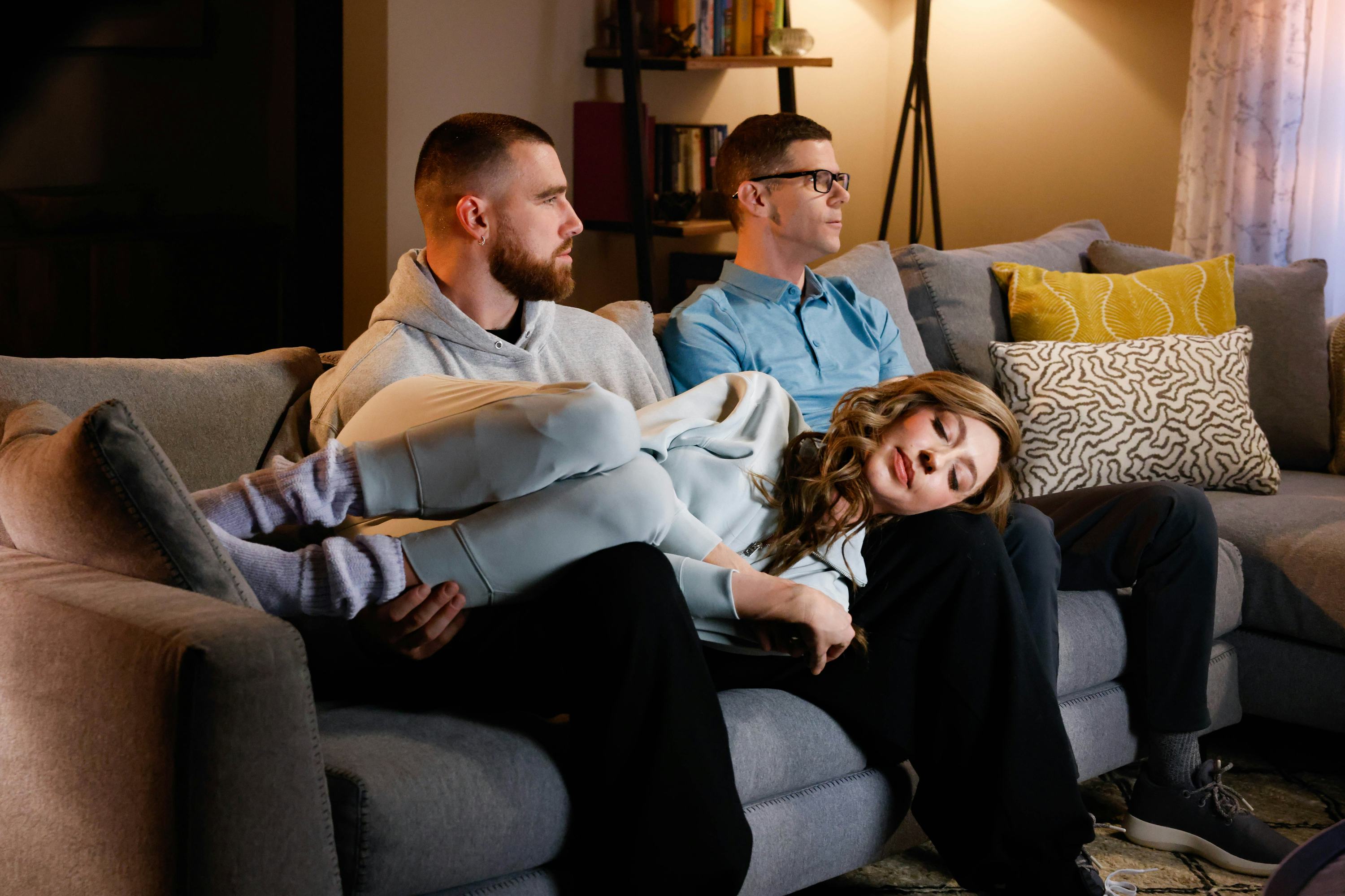 SATURDAY NIGHT LIVE &ndash; Travis Kelce, Kelsea Ballerini Episode 1840 &ndash; Pictured: (l-r) Host Travis Ke&hellip;