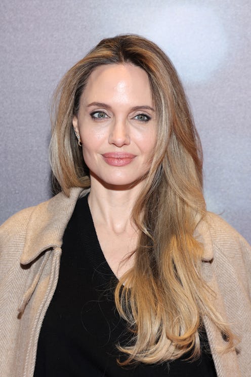 Angelina Jolie long blonde hair