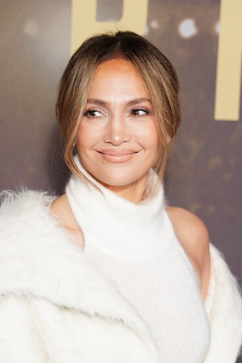 Jennifer Lopez low ponytail