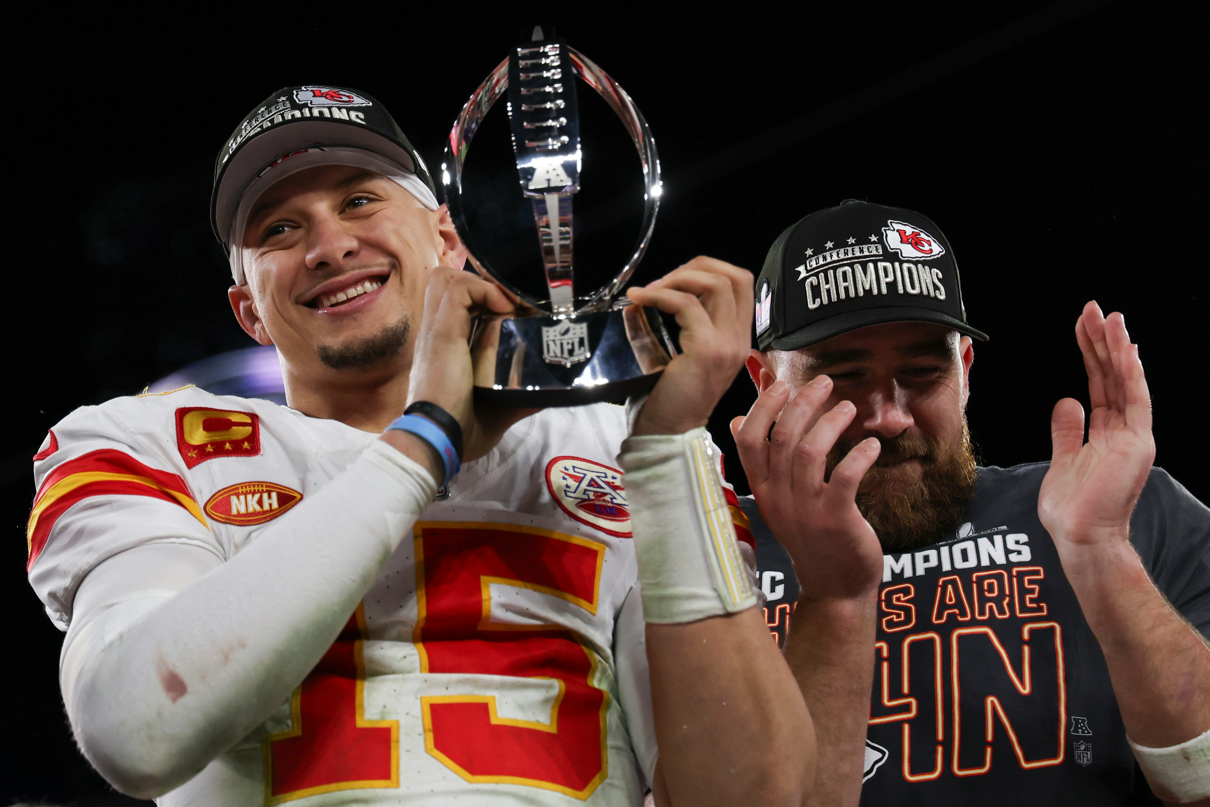 Patrick Mahomes Says It’s “Dad Bod" Season After Viral Shirtless Moment