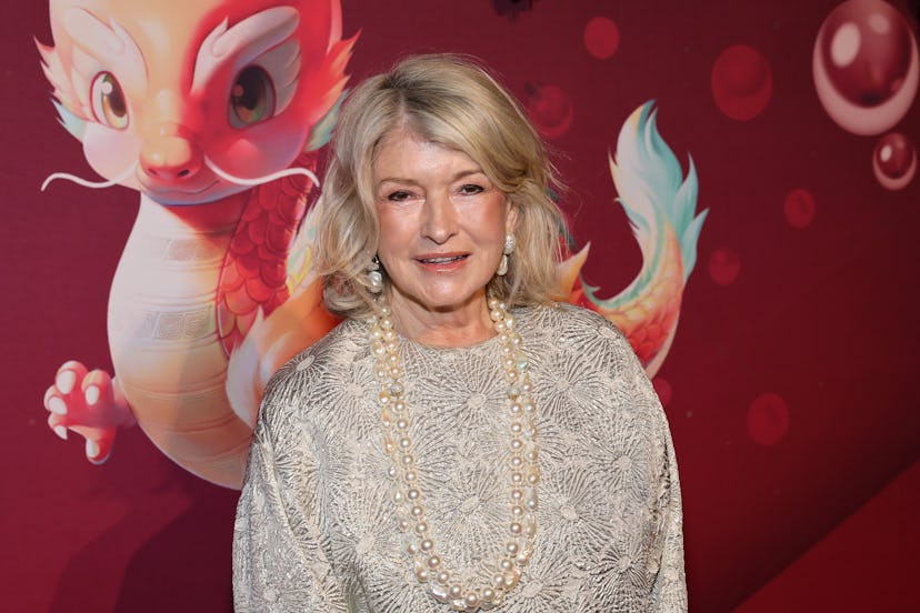 Martha Stewart face 2024