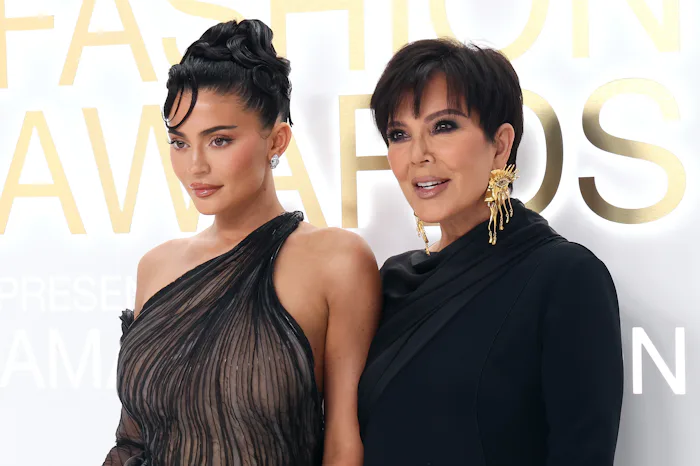 NEW YORK, NEW YORK - NOVEMBER 07: Kylie Jenner and Kris Jenner attend the 2022 CFDA Awards at Casa C...