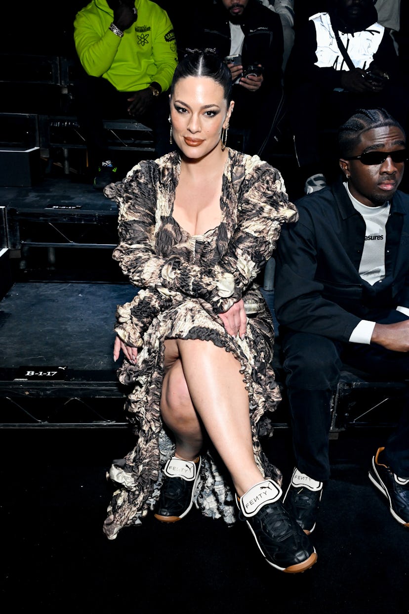 Ashley Graham at Puma RTW Fall 2024 as part of New York Ready to Wear Fashion Week held at The Park ...