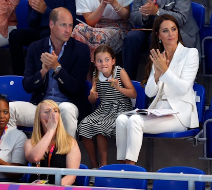 Princess Charlotte was living her best life with her parents.